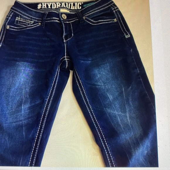 HP Hydraulic Ailey cropped skinny jeans size 5/6 - Picture 5 of 7